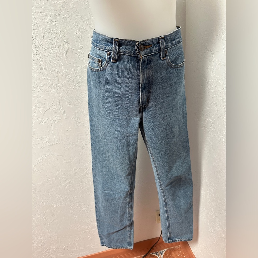 Straight leg Blue Jeans